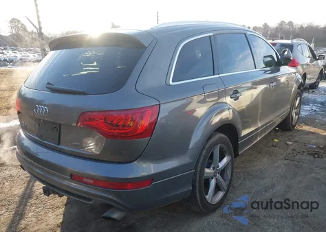2012 Audi Q7 3.0T S Line Prestige из США, поврежденный, VIN WA1DGAFE2CD007495